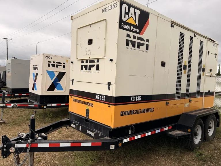 XQ135 kW Portable Natural Gas Generator — CAT XQ135