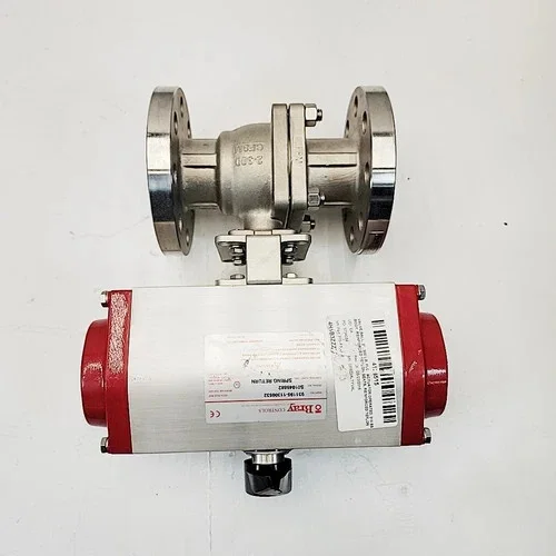 Bray Controls Flow-Tek F30 2-Inch Pneumatic Ball Valve, 316 Stainless Steel