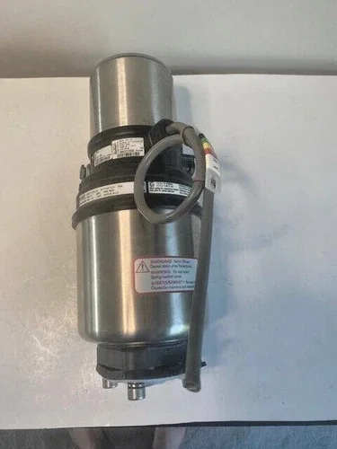 Burkert Type 2103 Pneumatic Diaphragm Valve with 8801 Integrator and 8691 Control Head, Sanitary Stainless Steel, DN25