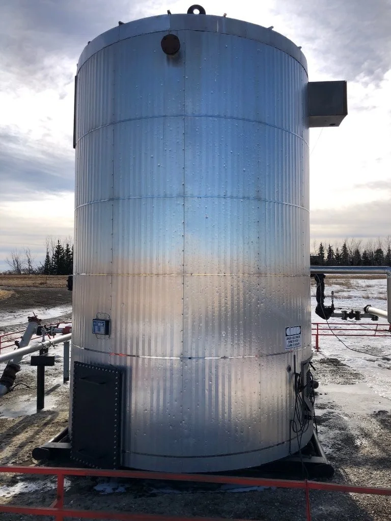 210 BBL Double Wall GLM Storage Tank – 2007