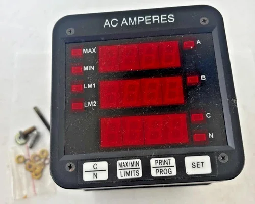 Electro Industries GaugeTech 3DAA5 Digital AC Amperes Meter