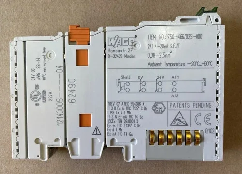 WAGO 750-466/025-000 2-Channel Analog Input Module