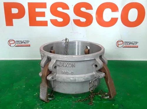 Dixon 800-D 8" Aluminum Type D Cam and Groove Coupler