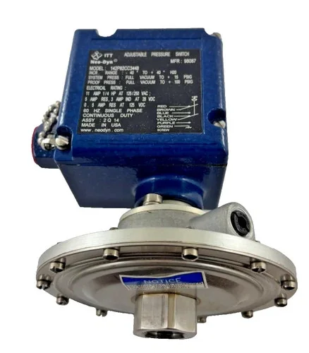 ITT Neo-Dyn Adjustable Pressure Switch 142P82CC3448