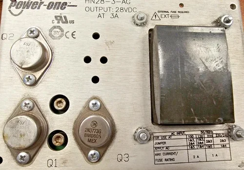 Power-One HN28-3-AG Linear Power Supply 28VDC 3A
