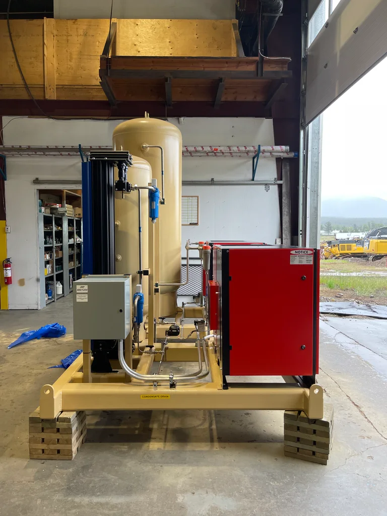 Vector 3100 Duplex Air Compressor Package with Mattei RVD11H Compressors