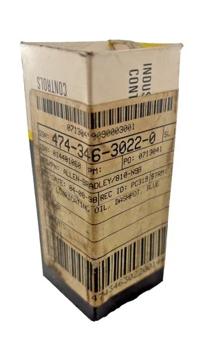 Allen-Bradley 810-N9B Dashpot Oil, Blue