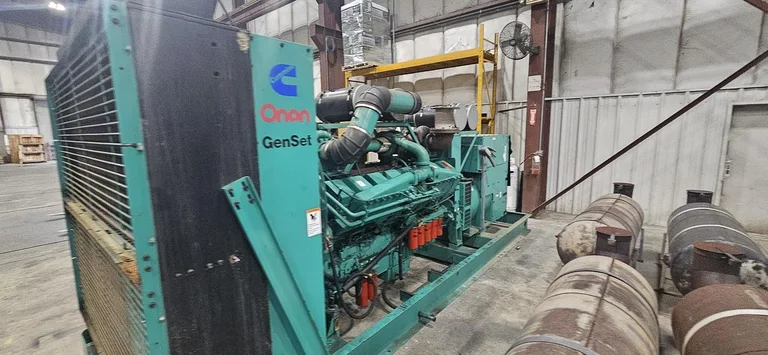 Cummins KTA50G 1000kW 4160V Diesel Generator Set
