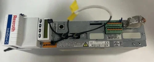 Bosch Rexroth IndraDrive C HCS02.1E-W0012-A-03 Compact Converter with CSB01.1C-SE-ENS-NNN-NN-S-NN-FW Control Unit