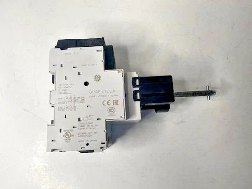 GE GPS1BHAK Manual Motor Starter with Short Circuit Alarm Contact GPAE11LLA