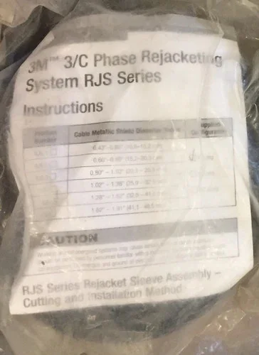3M RJS-5-4FT 3/C Phase Rejacketing System