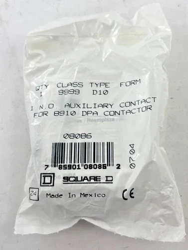 Square D 9999D10 Auxiliary Contact Kit for 8910 DPA Contactor