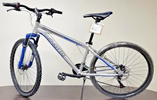 Benotto XC-5000 Mountain Bike 26" Aluminum Frame Silver/Blue