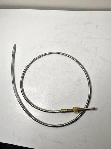 Tri-Tronics F-A-36RST Stainless Steel Jacket Fiber Optic Cable, 36 inches