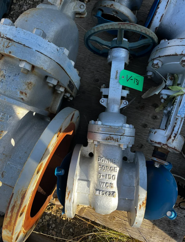 Bonney Forge 6-150 Cast Steel Gate Valve, 6 Inch, Class 150