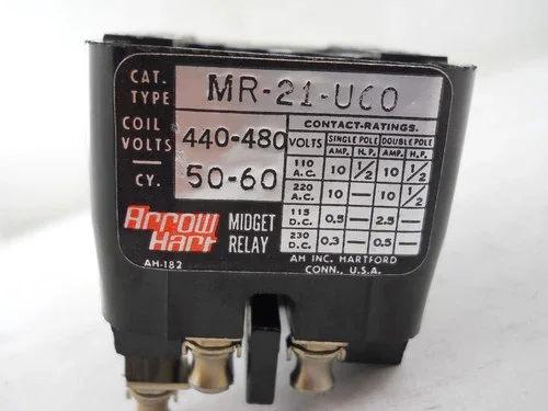 Arrow Hart MR-21-UCO Midget Relay