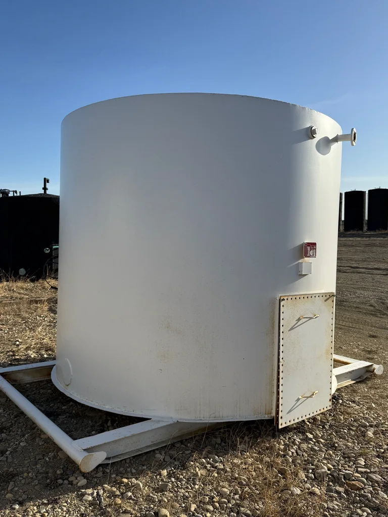 100 BBL Refurbished Skidded Tanks