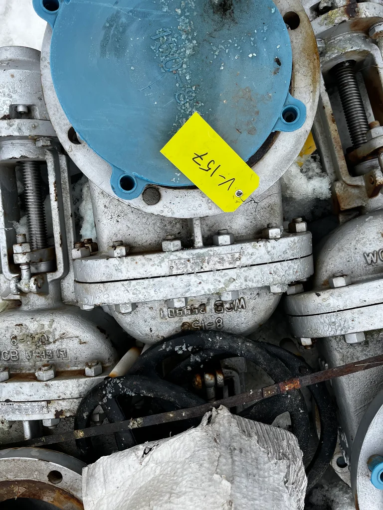 Williams Valve 8-inch Class 150 Carbon Steel Gate Valve