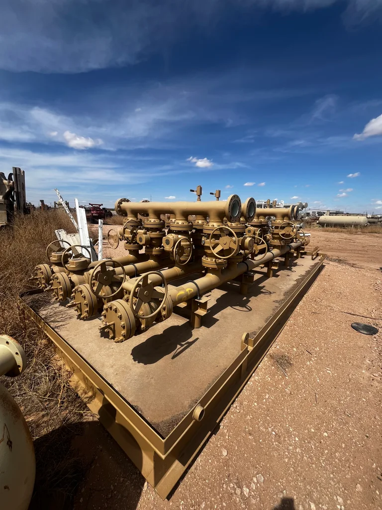 Skid-Mounted High-Pressure Valve Manifold for Oil and Gas Applications