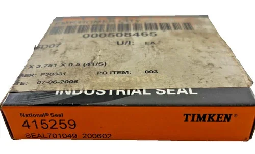 Timken National Oil Seal 415259 2.25 x 3.751 x 0.500