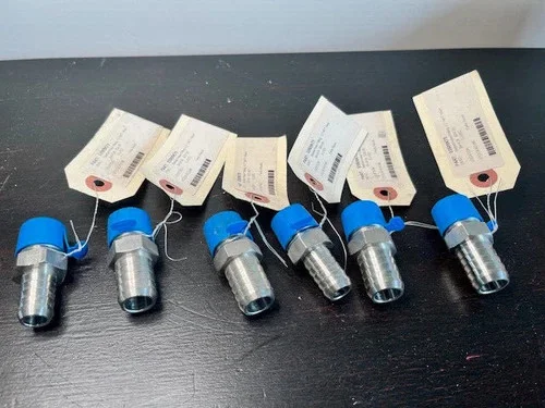 McMaster-Carr 53505K75 316 Stainless Steel Barbed Hose Fitting, 1/2" NPT Male (Lot of 6)