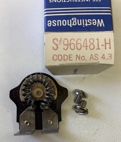 Westinghouse Type MW Overload Relay Heater Element S966481-H AS4.3 (Lot of 9)