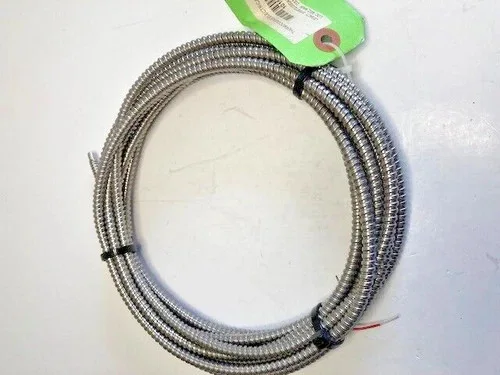 Pyromation Type J Thermocouple Probe with 2" Probe and 200" Armored Cable SPPBTJ200AL4