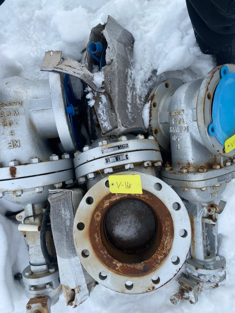 KF Industries 8-inch Class 300 Cast Steel Gate Valve GA003011XU