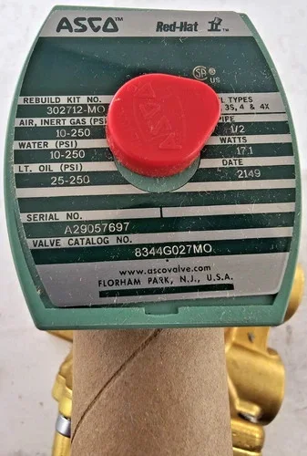 ASCO 8344G027MO Solenoid Valve