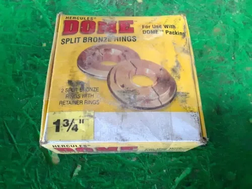 Hercules Dome Split Bronze Retainer Rings 1-3/4"