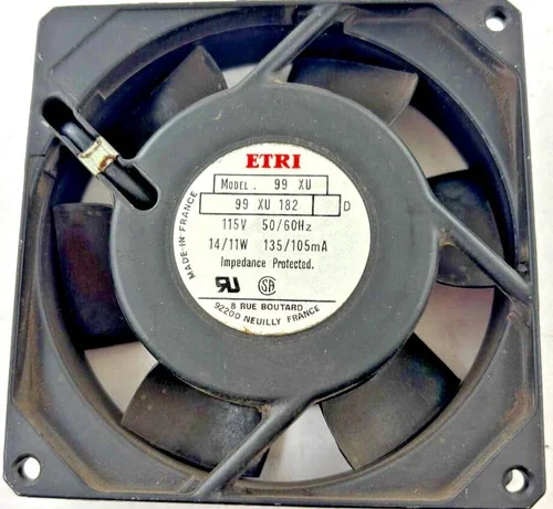 ETRI 99XU 182 Axial Cooling Fan