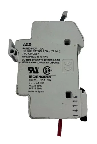 ABB Fuse Holder for 10x38 mm Fuses, 32A 690V