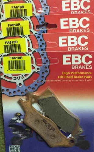 EBC FA618R R Series Long Life Sintered Brake Pads (Lot of 3 Packs)