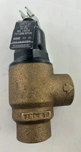 Cash Acme F-82 Bronze Pressure Relief Valve, 3/4 Inch