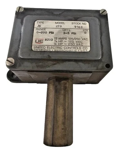 United Electric Controls J6-270 Pressure Switch