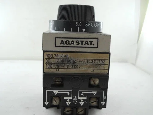 AGASTAT 7012AB Electropneumatic Timing Relay