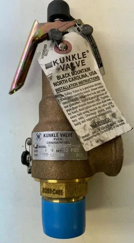Kunkle Safety Valve 6010EEM01-AM 1" Inlet 1" Outlet Series 6000