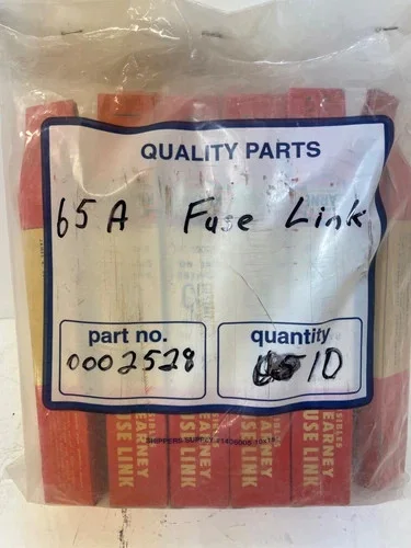 Kearney KS 21065 65A High Voltage Fuse Link - Lot of 10