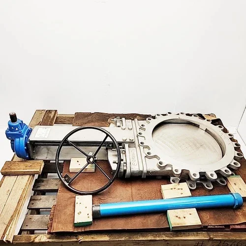 Orbinox ET Series 20" CL-150 Manual Knife Gate Valve 316SS