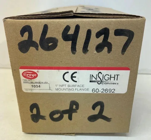 Fireye 60-2692 1" NPT Surface Mounting Flange Kit for InSight Scanners