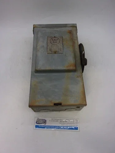Westinghouse RHU361 Heavy Duty Safety Switch 30A 600V Non-Fusible NEMA 3R