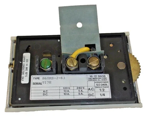 Mercoid 860-MS-2-63 Temperature Control Switch