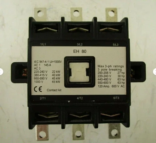 EH 80 3-Pole AC Contactor (Aftermarket for ABB EH-80-30-22)