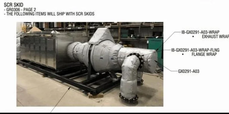 Girtz SCR Urea Skid GR0306 for 4000kW Diesel Engine