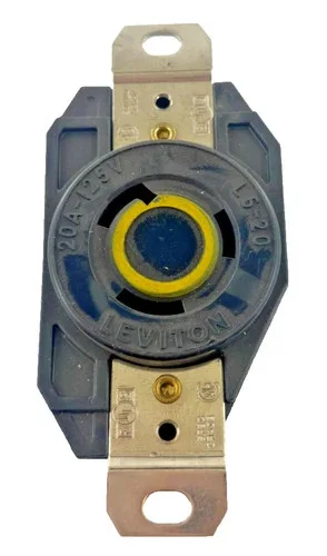 Leviton 2310 20A 125V NEMA L5-20R Locking Receptacle