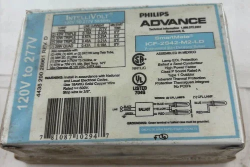 Philips Advance SmartMate Electronic Ballast ICF-2S42-M2-LD