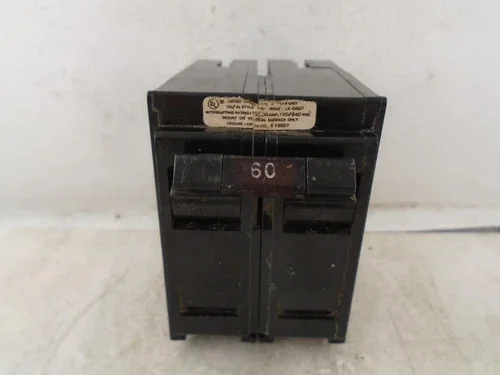 Crouse-Hinds MP260 60 Amp 2-Pole Plug-In Circuit Breaker