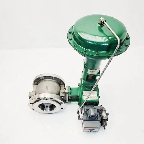 Fisher 6" V150 CL-150 Control Valve With 1052 Size 40 Pneumatic Actuator