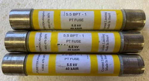 FuseTek 5.5BPT-1 5.5 kV Potential Transformer Fuse (Lot of 3)