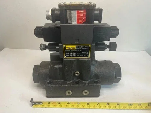 Parker D61VW1C4NYCF56-75 Directional Hydraulic Control Solenoid Valve